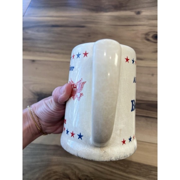 Vintage 1970's ARCHIE BUNKER for PRESIDENT Beer Mug THE BEER PARTY CANDIDATE - Picture 5 of 14